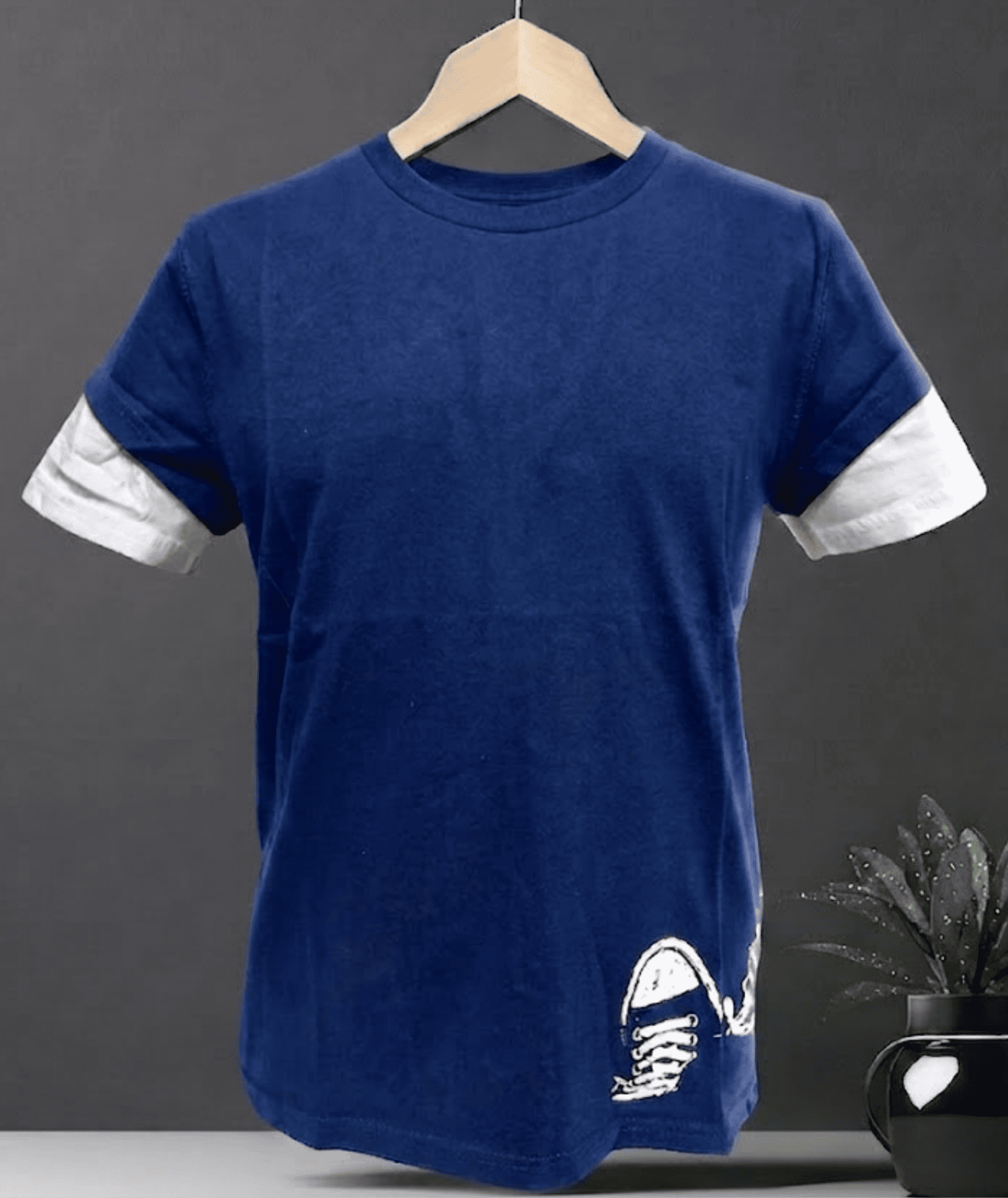 POLERA DOBLE MANGA